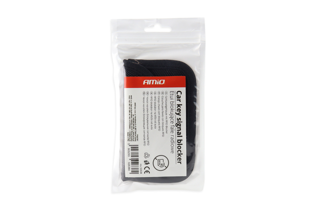 AMiO - Blokátor RFID na kľúče od auta SB-02