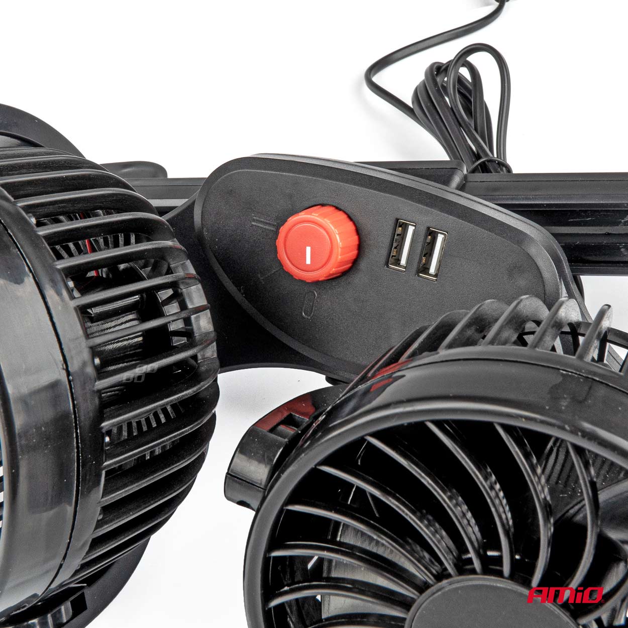 AMiO - DVOJITÝ AUTOVENTILÁTOR NA OPIERKU HLAVY