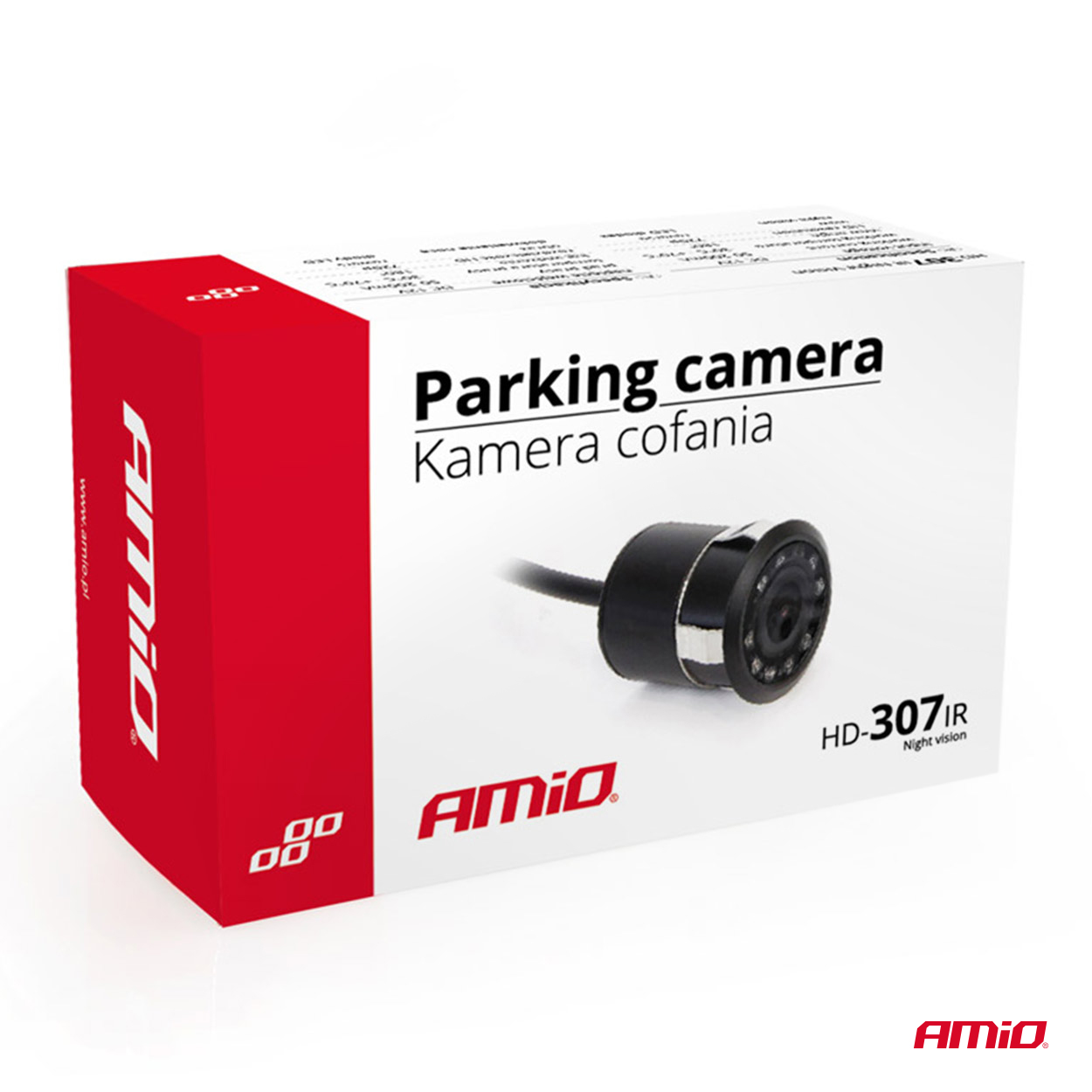 AMiO - Cúvacia kamera HD-307-IR "Night Vision" 18 mm