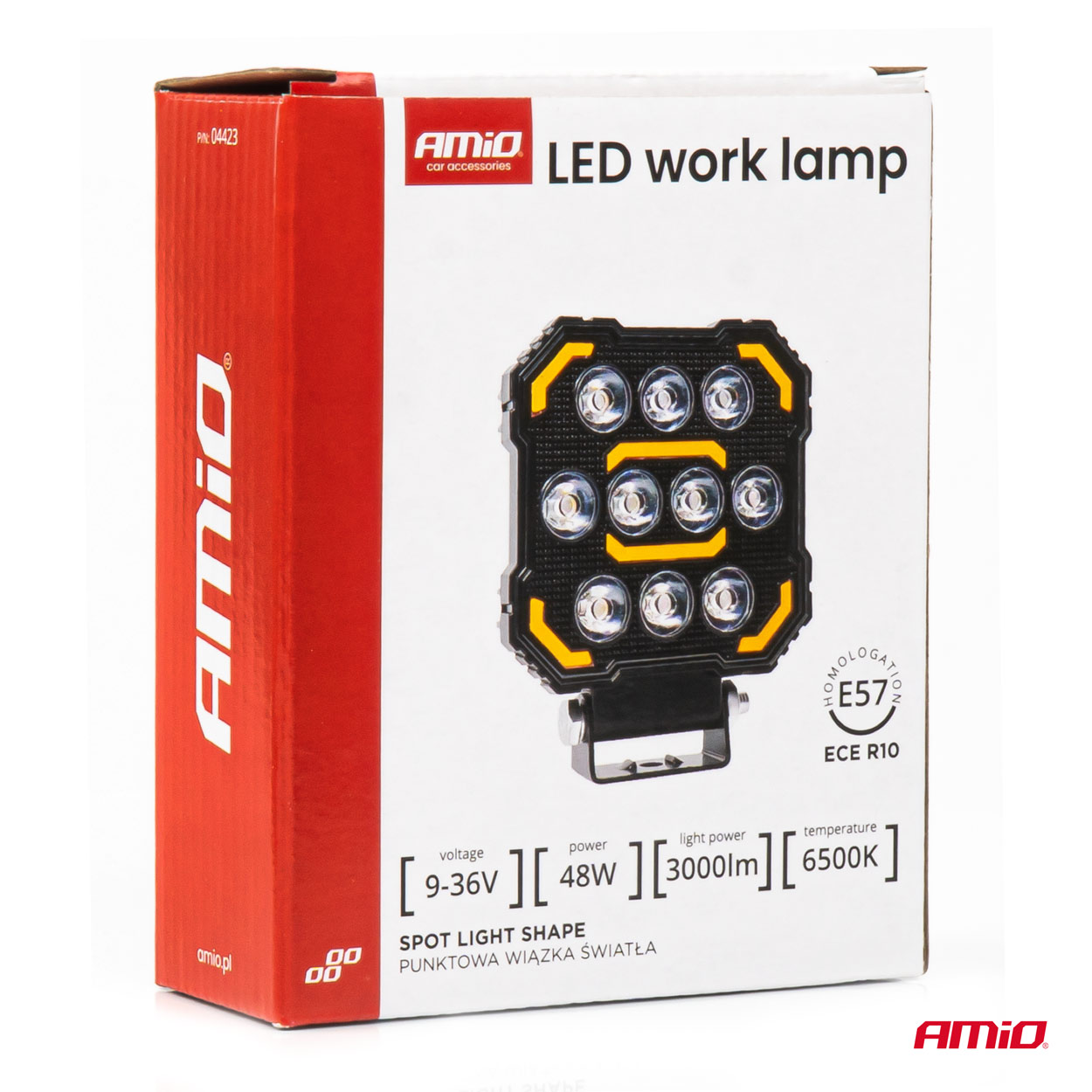 AMiO - Pracovné LED svetlo AWL79 48W 6500K 3000lm 9-36V