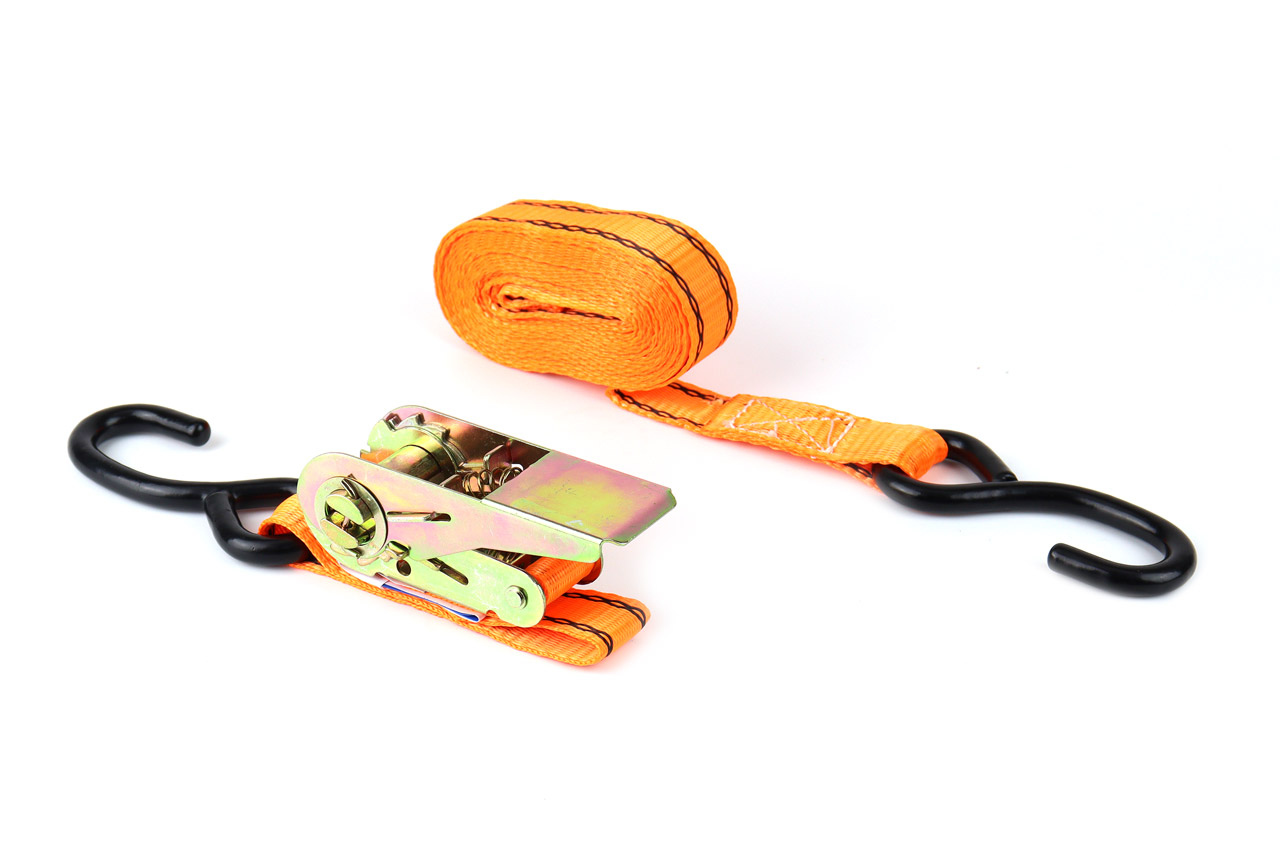 AMiO - Upínacie pásy s račňou 700kg 25mm 4,5m 4ks BELT-03