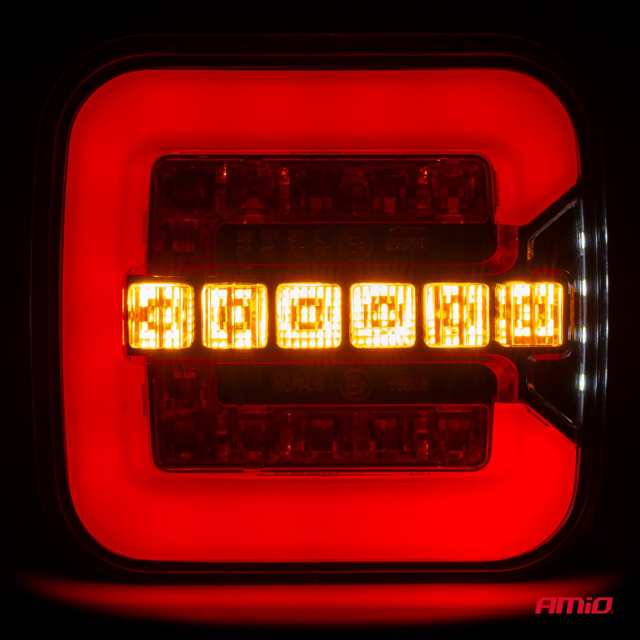 AMiO - Svetlo zadné združené LED ĽAVÉ, PRAVÉ dynamické - RCL-08-LR