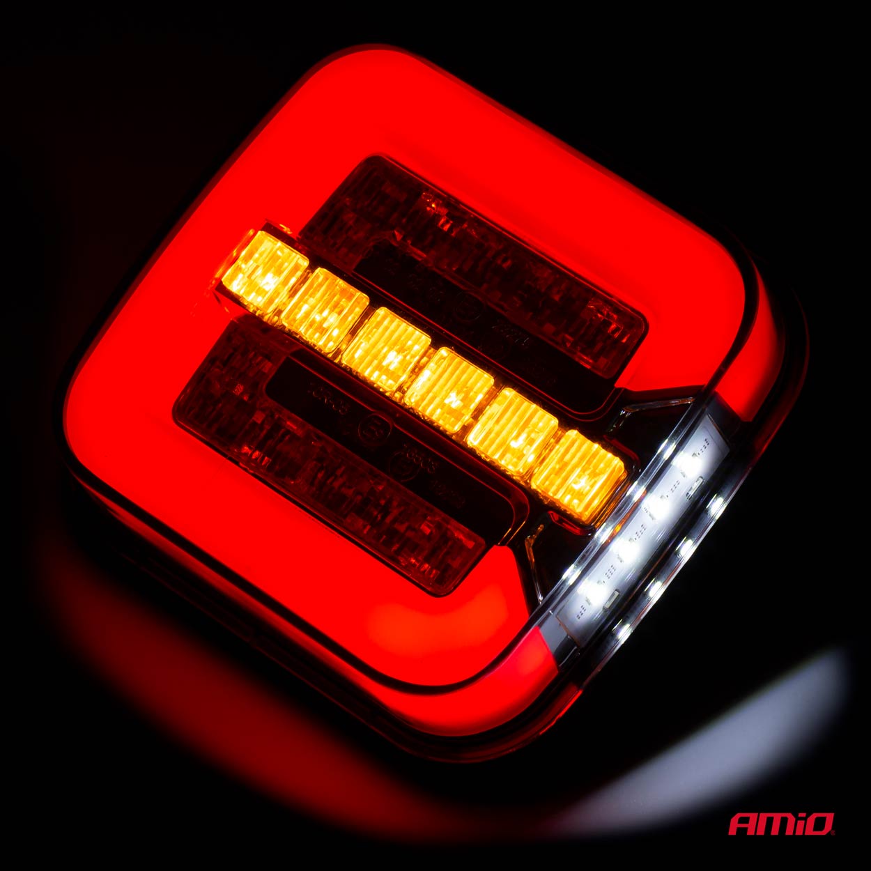 AMiO - Svetlo zadné združené LED ĽAVÉ, PRAVÉ dynamické - RCL-08-LR