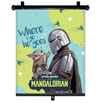 Seven - Slnečná roleta 1ks 36x45cm The Mandalorian