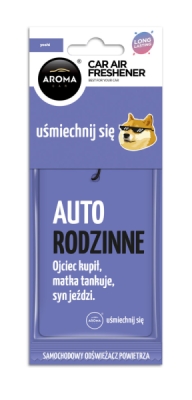 Aroma Car - Osviežovač vzduchu LETS SMILE Yoshi