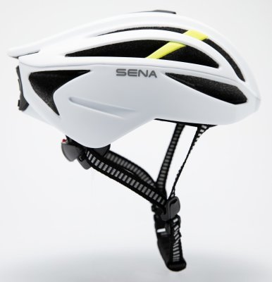 SENA - cyprilba s headsetom R2, (matná biela, veľ. S)