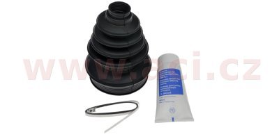 roztahovací manžeta homokinetického kloubu adaptovatelná (včetně tuku a spon) (malý průměr 25 mm, velký průměr 113;106;96;86;76 mm