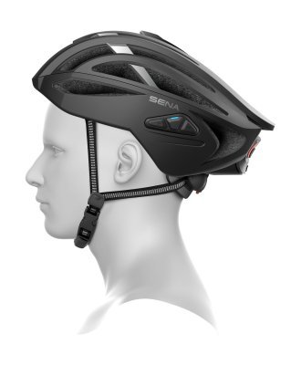 SENA - cyprilba s headsetom R2 EVO, (matná čierna, veľ. S)