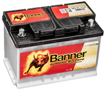 Banner - Running Bull EFB PRO 57511 12V 75Ah 700A P+