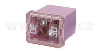 pojistka PAL LOW PROFILE JCASE 30A růžová HELLA