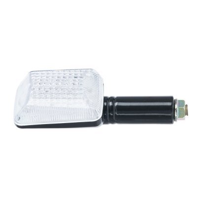 OXFORD - blinker LED hranatý (číre sčierny plášť, pár)