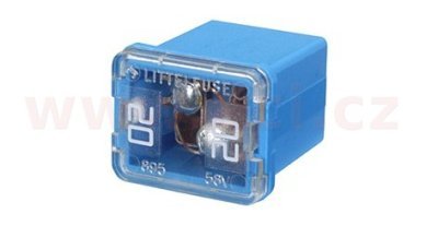 pojistka PAL LOW PROFILE JCASE 20A modrá HELLA