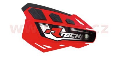 kryty páček FLX, RTECH (červené, 4 varianty v 1, vč. montážní sady)