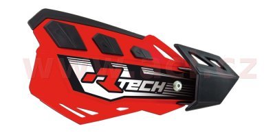 kryty páček FLX, RTECH (červené, 4 varianty v 1, vč. montážní sady)