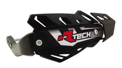kryty páček FLX ATV, RTECH (černé, 4 varianty v 1, vč. montážní sady, průměr konusu 14 a 18 mm)