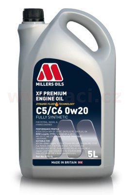Millers Oils XF Premium C5 0W-20 5 l