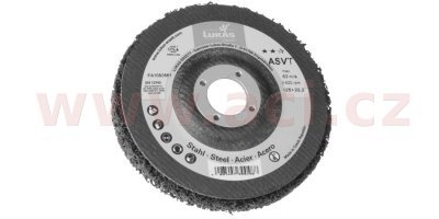čistící brusný kotouč porézní 125x13 mm do brusky, LUKAS (Německo)