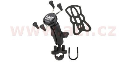 RAM MOUNTS - kompletná zostava držiaka mobilného telefónu X-Grip s objímkou na riadidlá, RAM Mounts