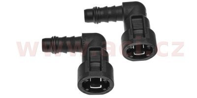 rychlospojka SAE 90° 3/8"-5/16" (9,49-7,89 mm) (2 ks) NORMA NQS - výroba Německo