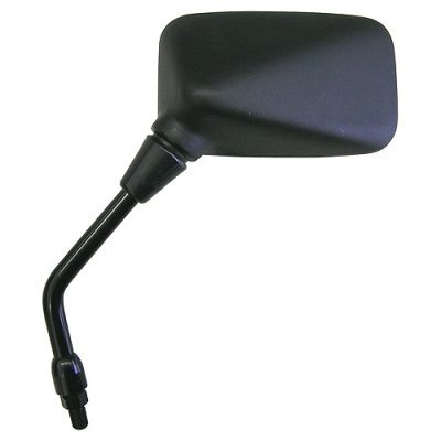 zpětné zrcátko plastové Kawasaki (závit pravý M10), Q-TECH, L
