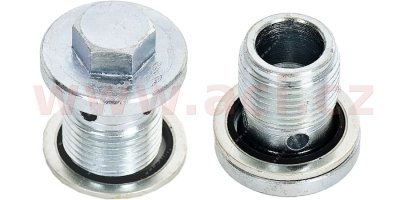 výpustný šroub olejové vany M18x1.5 L=22 mm, celk. délka = 31 mm