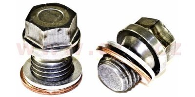 výpustný šroub olejové vany M12x1.5 L=12 mm, celk. délka = 21 mm DIN 910