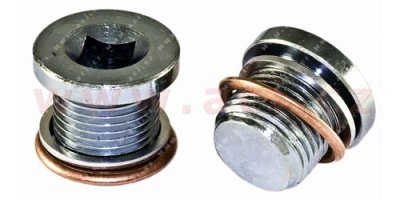 výpustný šroub olejové vany M18x1.5 L=18 mm, celk. délka = 19 mm