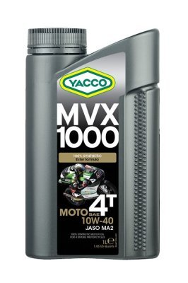YACCO - Motorový olej MVX 1000 4T 10W40 1L