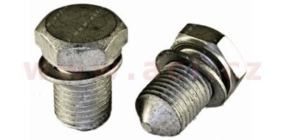 výpustný šroub olejové vany M14x1.5 L=18 mm, celk. délka = 30 mm
