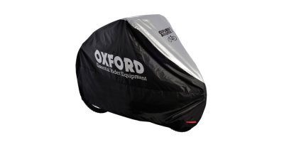 OXFORD - plachta na bicykel Aquatex, (čierna/strieborná)