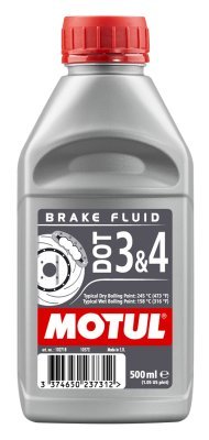 MOTUL - brzdová kapalina DOT 3&4, 500ml