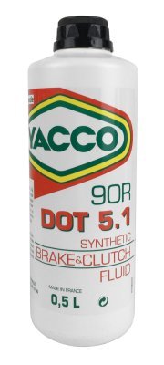 YACCO - Brzdová kvapalina 90 R, DOT 5.1, 0.5L