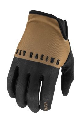 FLY RACING - cyklo rukavice MEDIA, (hnedá/čierna, veľ. S)
