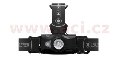 LED LENSER MH8 - outdoorová dobíjecí čelovka černo-černá, dosvit 200 m, záruka 7 let