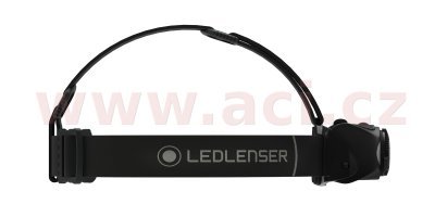 LED LENSER MH8 - outdoorová dobíjecí čelovka černo-černá, dosvit 200 m, záruka 7 let