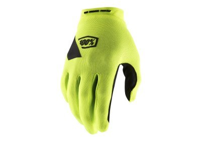 100% - rukavice RIDECAMP, (fluo žltá, vel. 2XL)