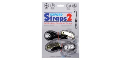 OXFORD - popruhy CARABINER STRAPS nastaviteľné a zosilnené, (sivé, šírka 25 mm)