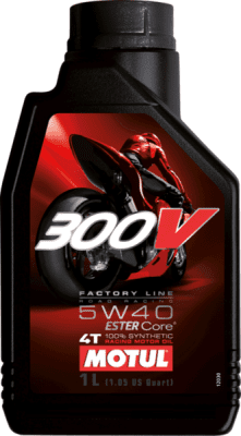 Motul - Motorový olej 300V Road Racing 4T 5W40, 1L