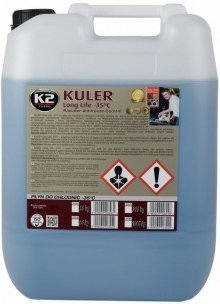 K2 - Nemrznúca zmes modrá (G11) -35°C 22kg