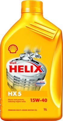 Shell - Motorový olej Helix HX5 15W40, 1L