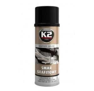 K2 - Aerosólové mazivo WHITE GREASE PTFE 400ml