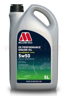 Millers Oils EE Performance 5W-50 5 l