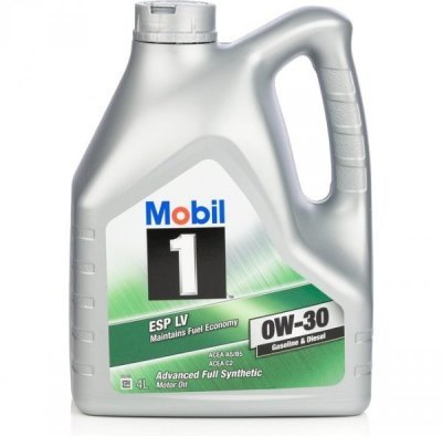 Motorový olej Mobil 1 ESP LV 0W-30 4 l