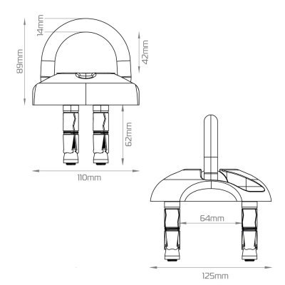 OXFORD - kotva ANCHOR FLAT,