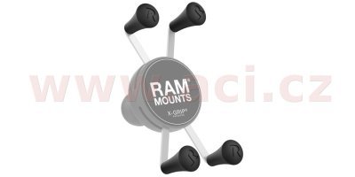 RAM MOUNTS - náhradné gumové koncovky pre držiaky X-Ggrip, 4(čierne) RAM Mounts