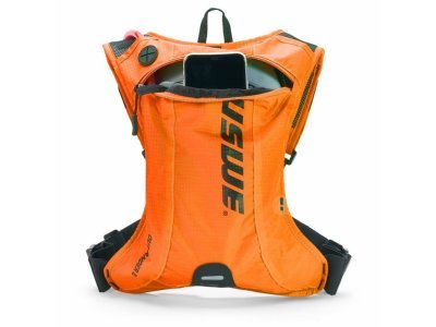 USWE - batoh ENDURO OUTLANDER 2, USWE - Švédsko (oranžová, objem 2 litre, hydrobag 1,5 litra)