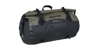 OXFORD - vodotesný vak Aqua T-50 Roll Bag, (khaki/čierny, objem 50 l)