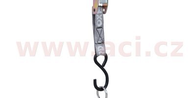 OXFORD - upínacie popruhy S-Hook Straps s rýchloupínacou spojkou, nastaviteľné a zosilnené, (sivé)