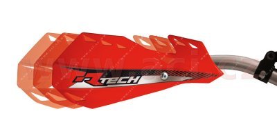 kryty páček DUAL EVO, RTECH (černé, vč. montážní sady)