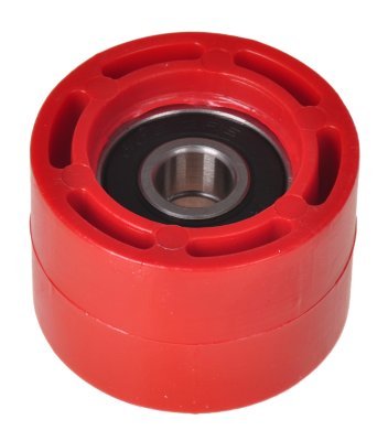 kladka řetězu Honda, RTECH (červená, vnitřní průměr 8 mm, vnější průměr 34 mm, šířka 23 mm)